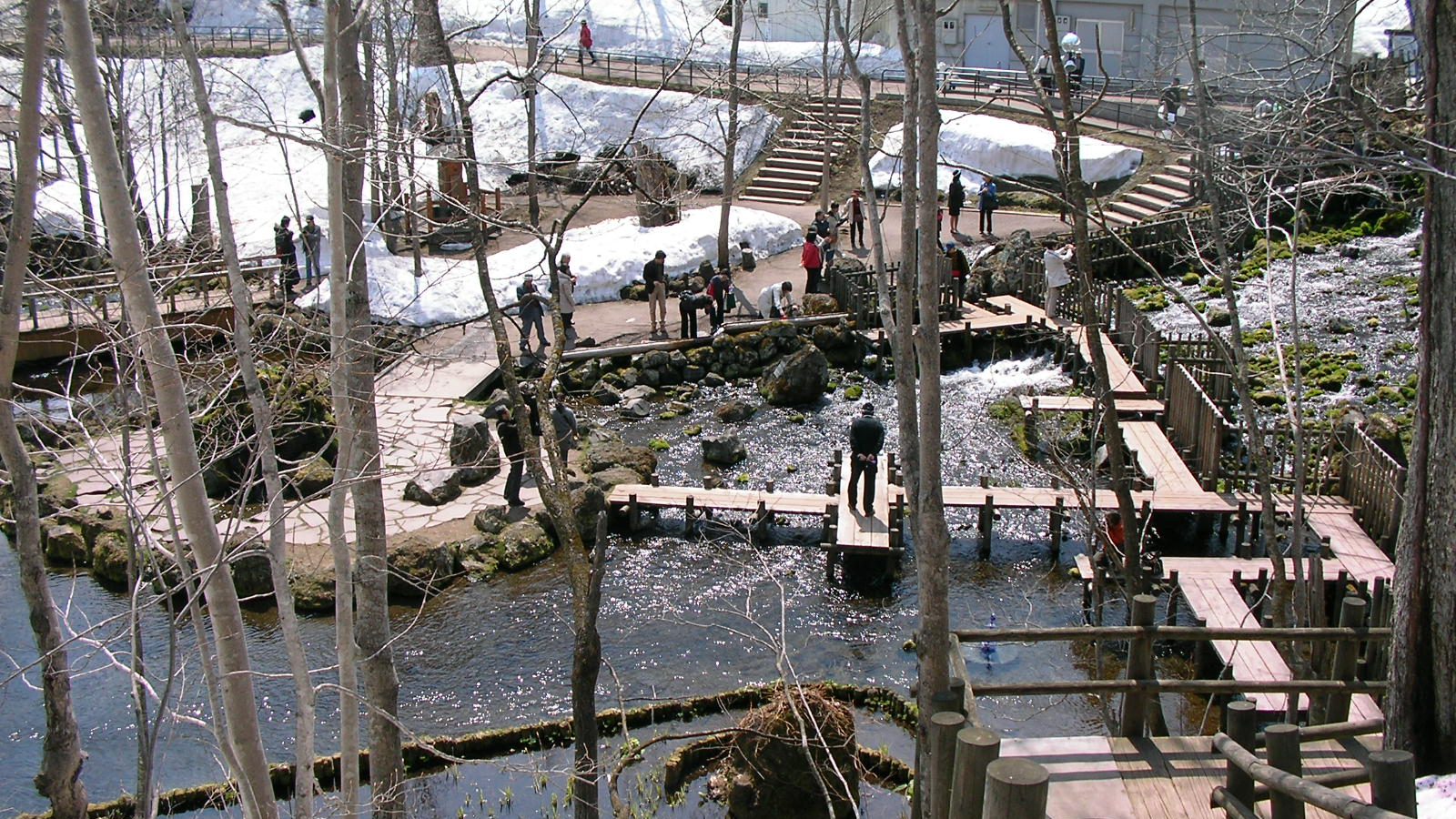 Mineral Water Park in Kyogoku Mineral Water Park in Kyogoku