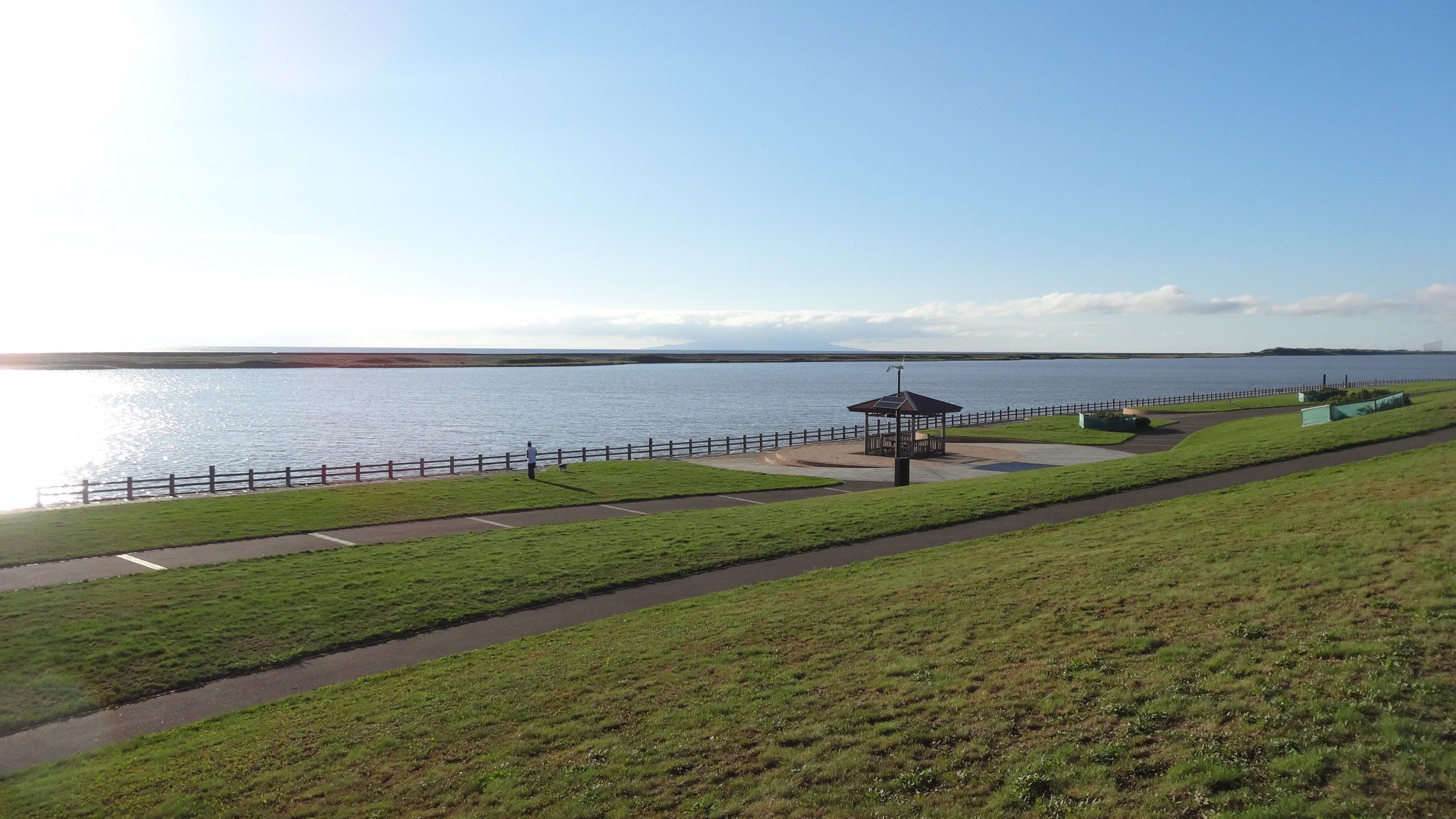 Pleasant River Mouth Town Teshio Pleasant River Mouth Town Teshio